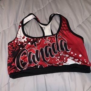 Team Canada Sports Bra